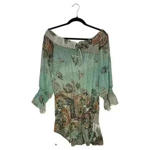 Urban Behavior Boho Paisley‎ Blouse - Size XS